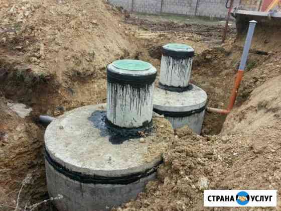 Септик, сливная яма, водоотвод Севастополь