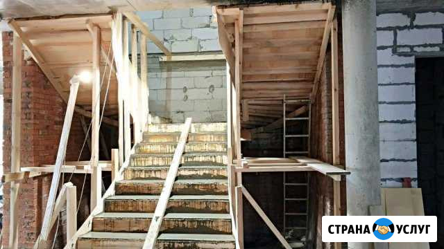 Монолитные бетонные лестницы Апрелевка - изображение 1