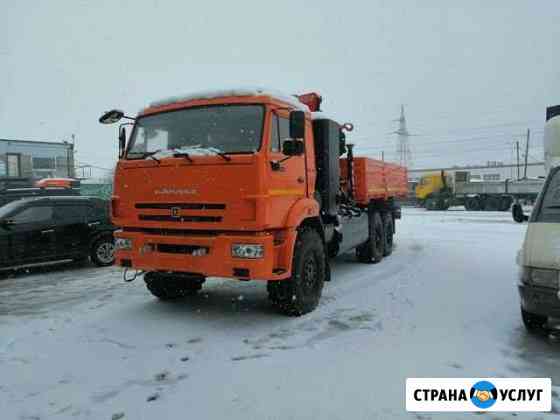 Аренда Камаза 6x6 с манипулятором Нижний Новгород