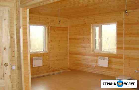 Отделка вагонкой, сайдингом, блокхаузом Братск