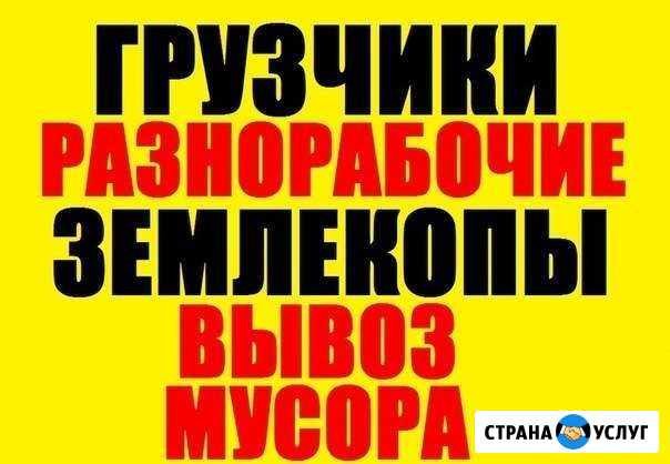 Грузчики,Разнорабочие,Демонтаж, Землельные работы Тула - изображение 1