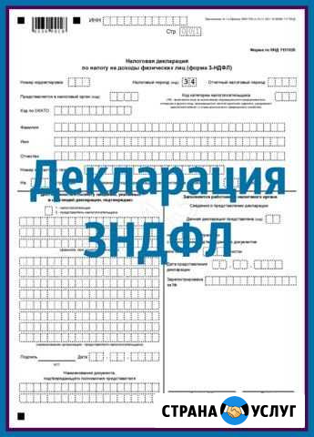 Декларация 3ндфл Воронеж - изображение 1