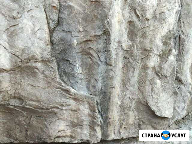 Искусственные скалы, камни, пруд с водопадом Выселки - изображение 1