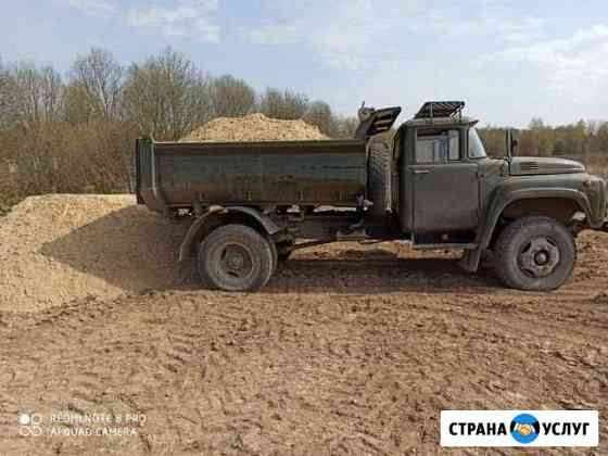 Песок щебень навоз перегной дрова И другие сыпучие Малоярославец