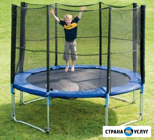 Гимнастический батут с сеткой Тюмень - изображение 1