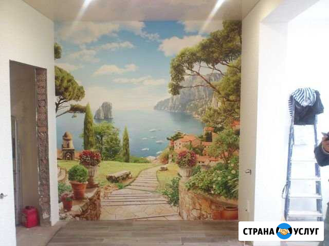 Штукатурка, шпатлевка, обои, покраска Яблоновский - изображение 1