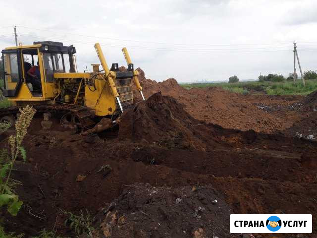 Услуги (аренда ) трактора бульдозера Б-10, Т-170 Уфа - изображение 1