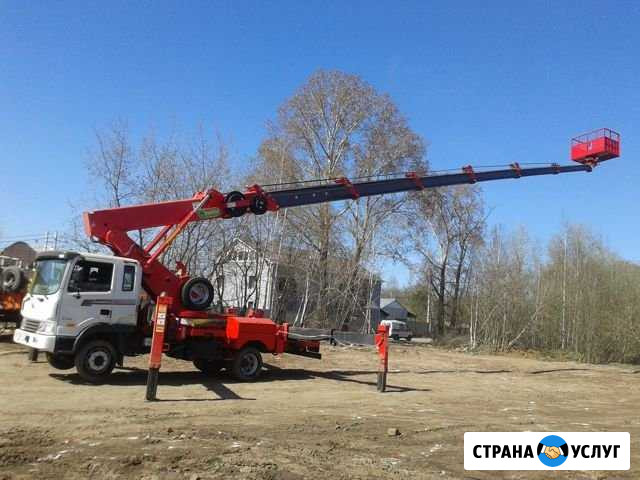 Автовышка 35 м аренда Киров - изображение 1