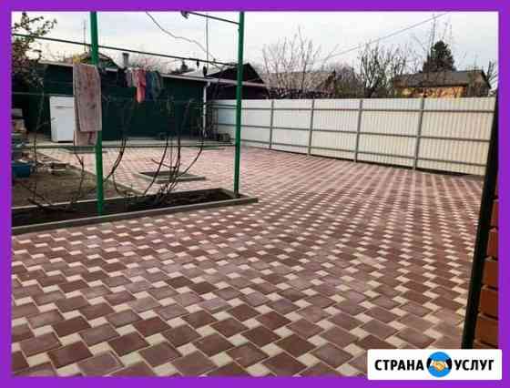 Укладка тротуарной плитки Таганрог