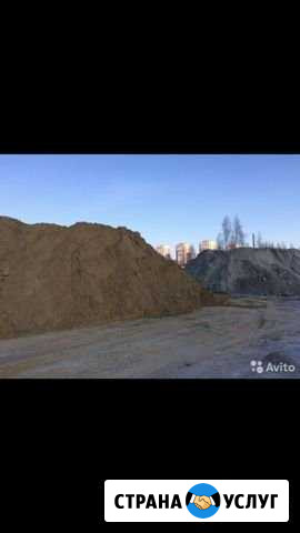 Песок, Лесной песок, перегной, торф, грунт, щебень Тюмень - изображение 1