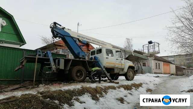 Аренда автовышки. Вышка в аренду.Автовышка телеско Кохма - изображение 1