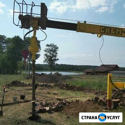 Электромонтаж, услуги аренда ямобура Александров - изображение 1