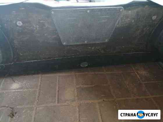 Замена транца на резиновой надувной лодке Семенов