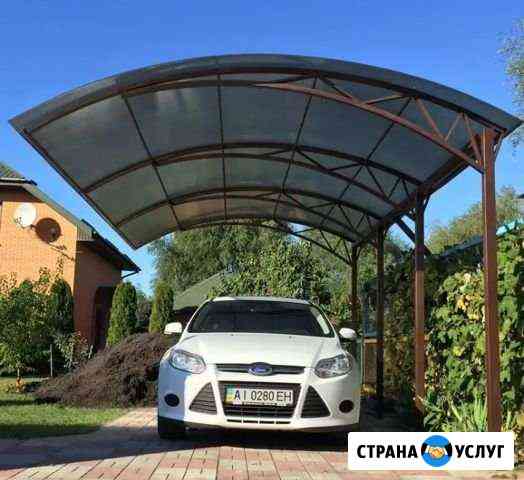 Навесы из поликарбоната Краснодар