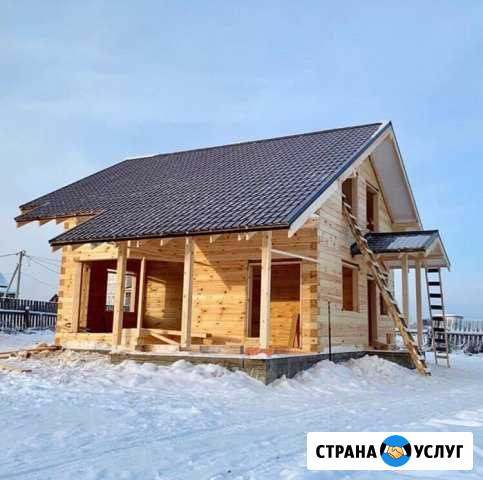 Строим Дома Бани Срубы из бруса под ключ Новокузнецк - изображение 1