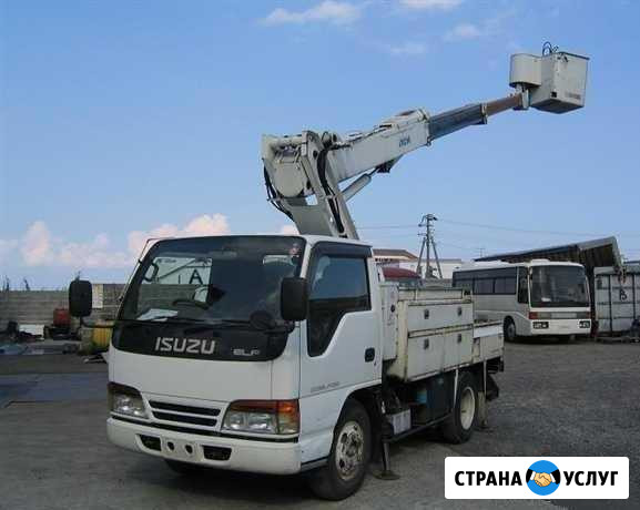 Автовышка 15м, 22м, 28м телескоп, услуги агп, 220в Пермь - изображение 1