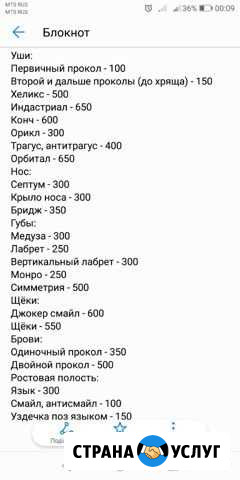 Пирсинг-мастер Коломна - изображение 1