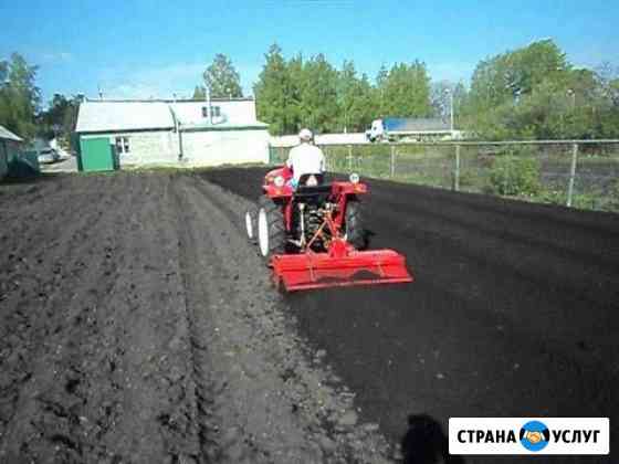 Вспашка земли, фрезерование, покос травы Калининград