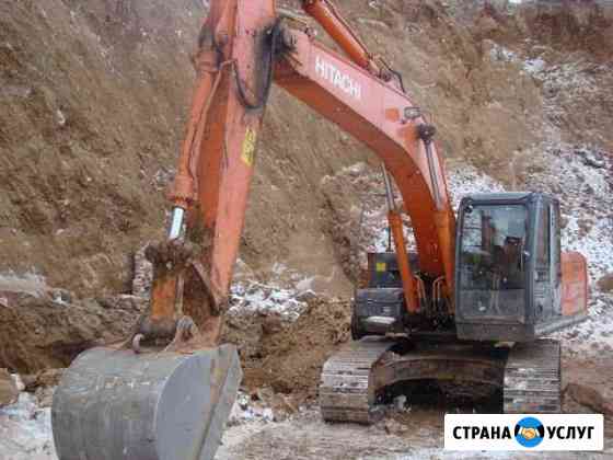 Услуги, аренда экскаватора Саратов