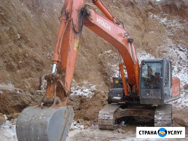 Услуги, аренда экскаватора Саратов - изображение 1