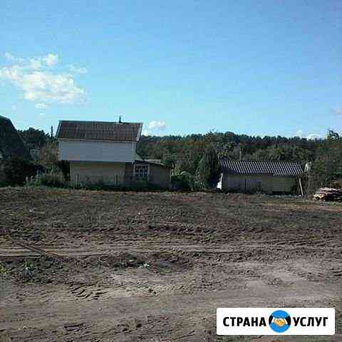 Расчистка участка под строительство Псков
