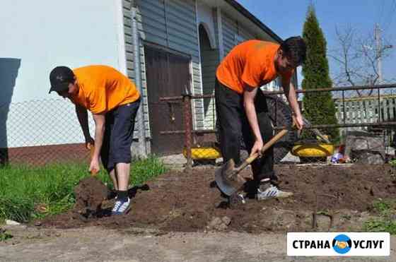 Копка огорода. Уборка огорода Саратов