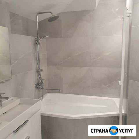 Кафелеукладка. Ремонт сан.узла в квартире Красноярск - изображение 1