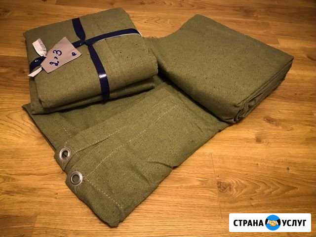 Пошив Штор в гараж из брезента Северодвинск - изображение 1