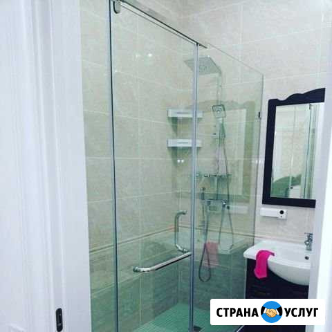 Душевые кабины и перегородки.Монтаж, изготовление Казань - изображение 1