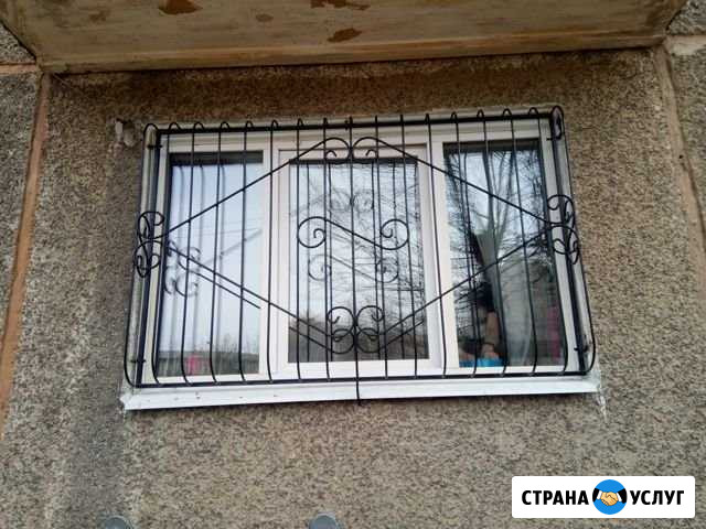 Решетки,балконное остекление,обшивка, сварка Чита - изображение 1