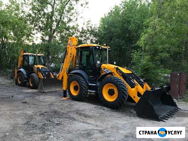 Услуги экскаватора-погрузчика Кострома - изображение 1