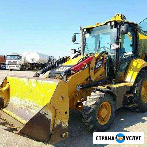 Экскаватор погрузчик JCB в аренду Казань