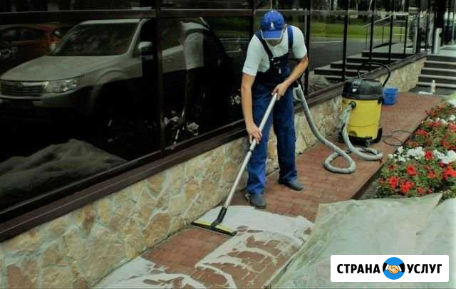 Мойка тротуарной плитки, брусчатки, киоска, офисов Ростов-на-Дону - изображение 1