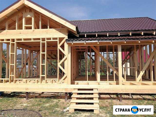 Строим каркасный дома, бани, гаражи, и т. п) Ангарск - изображение 1