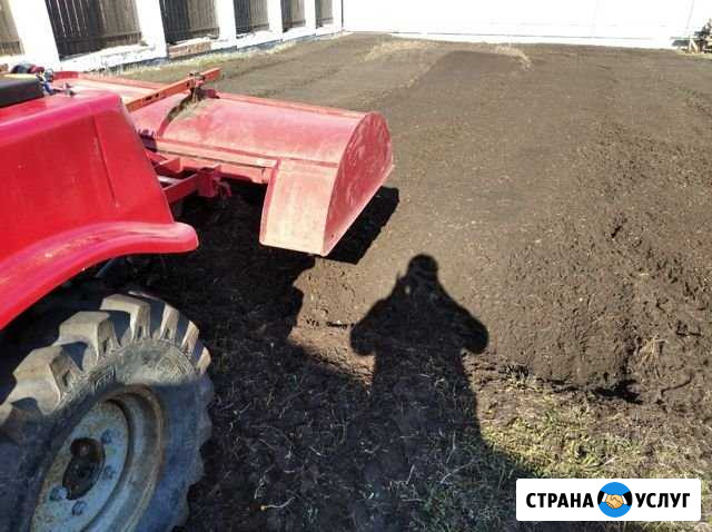 Вспашка земли, выравнивание под зелёный газон Екатеринбург - изображение 1