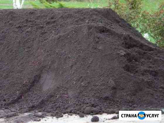 Доставка чернозем, песок, щебень, отсев Анапа