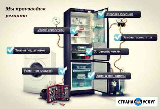 Ремонт бытовых холодильников Брянск