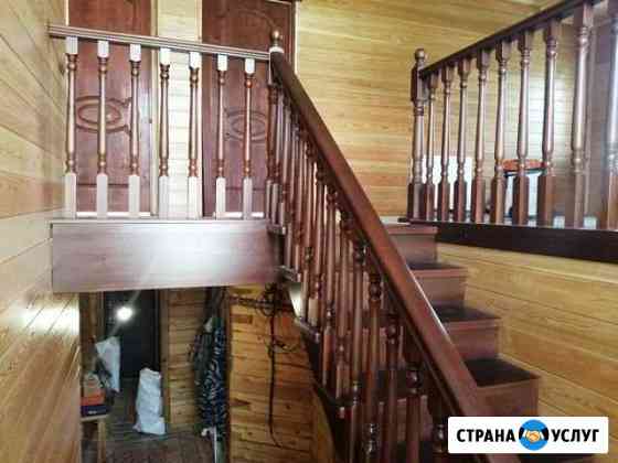 Лестницы из лиственницы Братск