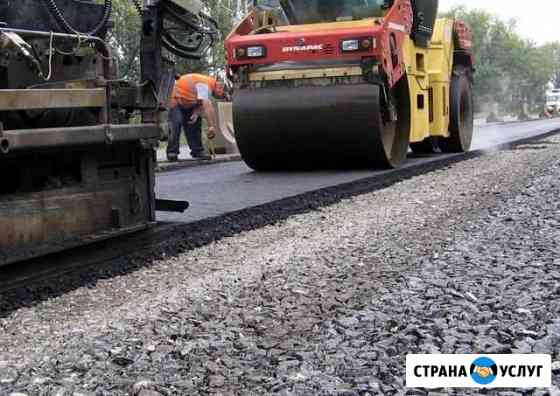 Асфальт и благоустройство, укладка бехатон, бордюр Екатеринбург