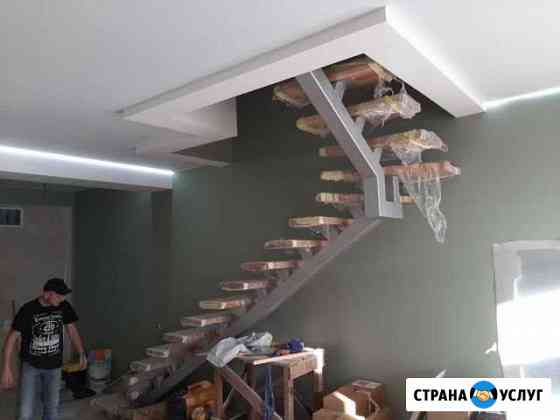 Лестницы на металлокаркасе Сочи