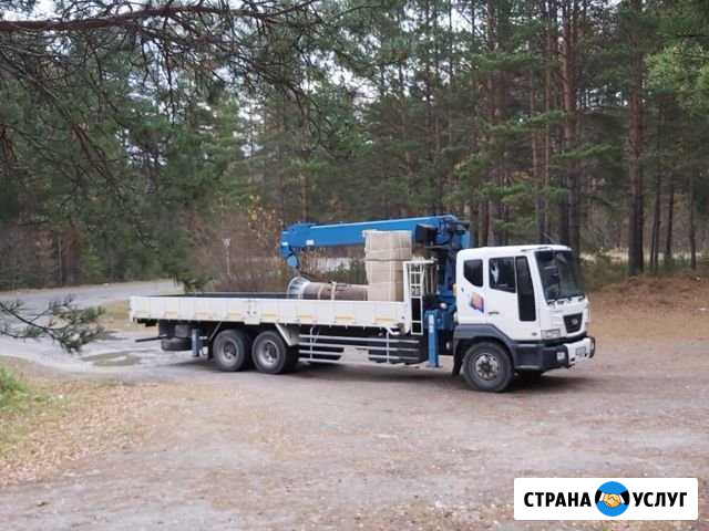 Манипулятор автовышка борт 10 стрела 7 или 7/10 Екатеринбург - изображение 1