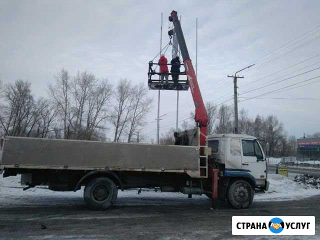 Услуги воровайки-самогруза 7тонн есть люлька Белово - изображение 1