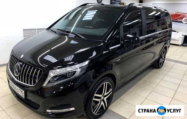 Аренда с водителем мерседес (Mercedes v class) Краснодар - изображение 1