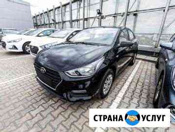 Прокат, аренда hyundai solaris 2018 1.4 АКПП Калининград