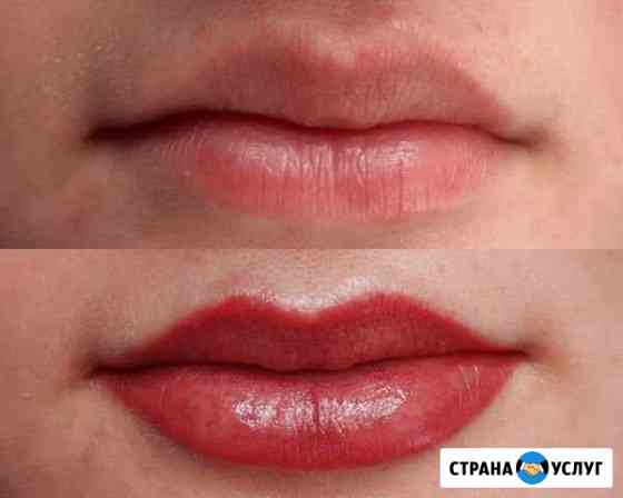 Перманентный макияж, татуаж (бровей, век,губ) Волгоград
