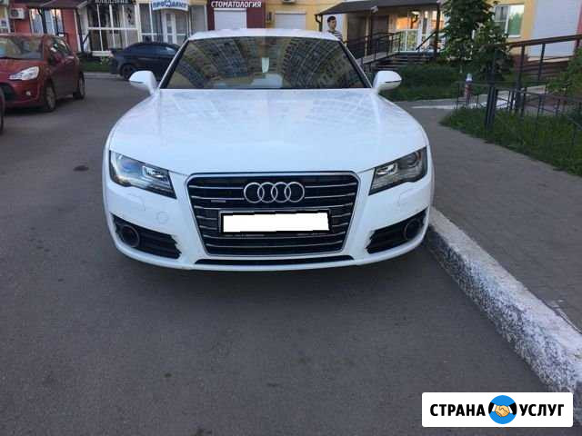 Аренда авто на свадьбу Audi A7 Воронеж - изображение 1