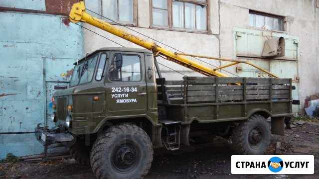 Бурение. Установка столбов. Без выходных Красноярск - изображение 1