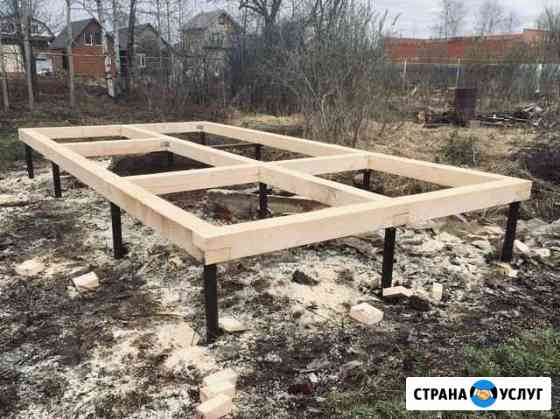 Пристрой для дома, основание для дома, заборы Воткинск