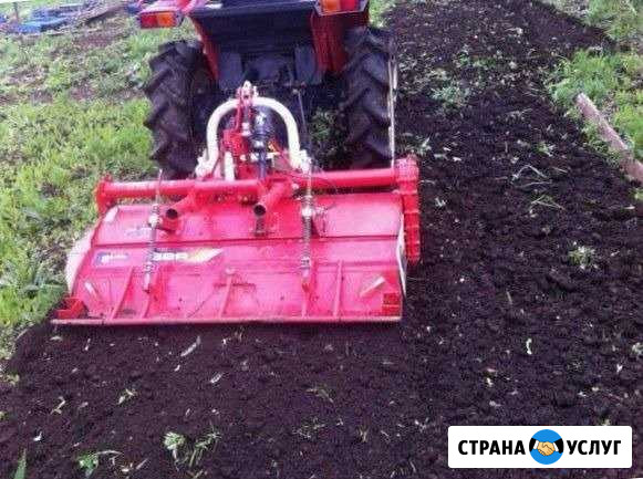 Вспышка и культивация земли минитрактором Москва - изображение 1