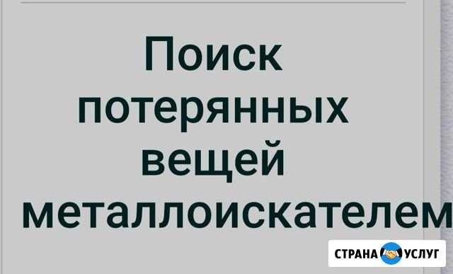 Поиск потеренных вещей с помощью металлоискателя Железногорск - изображение 1